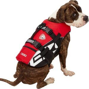 EzyDog Red and Black Dog Life Jacket